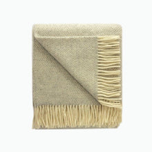 Load image into Gallery viewer, Beehive Wool Blanket in Silver Grey - James & May