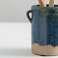 Load image into Gallery viewer, Dipped Jar in Blue & Green - James & May