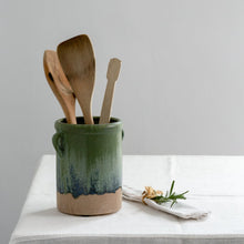 Load image into Gallery viewer, Dipped Jar in Blue & Green - James & May