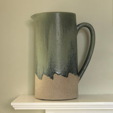 Load image into Gallery viewer, Dipped Jug in Blue & Green - James & May