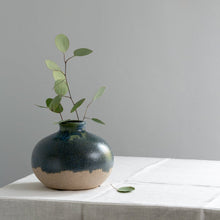 Load image into Gallery viewer, Dipped Stem Vase in Blue & Green - James & May