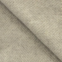 Load image into Gallery viewer, Fishbone Wool Blanket in Silver Grey - James & May