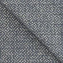 Load image into Gallery viewer, Illusion Wool Blanket in Slate Blue - James & May