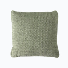 Load image into Gallery viewer, Illusion Wool Cushion in Green &amp; Grey - James &amp; May