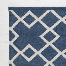 Load image into Gallery viewer, Juno Rug in Navy - James &amp; May