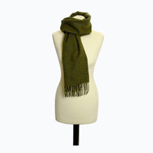 Load image into Gallery viewer, Lambswool Scarf in Gorse  - James &amp; May