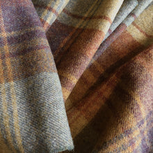 Load image into Gallery viewer, Lambswool Scarf in Woodland Check - James & May