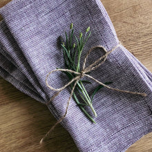 Load image into Gallery viewer, Linen Napkins in Heather - James &amp; May