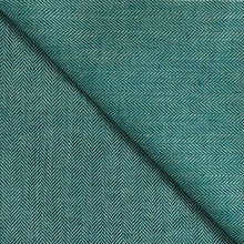 Load image into Gallery viewer, Linen Throw in Kingfisher - James & May