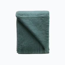 Load image into Gallery viewer, Mohair Throw in Juniper - James &amp; May