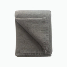 Load image into Gallery viewer, Mohair Throw in Slate - James &amp; May