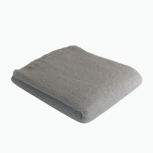 Mohair Throw in Slate - James & May