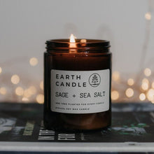 Load image into Gallery viewer, Sage &amp; Sea Salt Eco Candle - James &amp; May