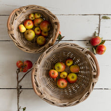 Load image into Gallery viewer, Set of 2 Round Kubu Baskets - James & May