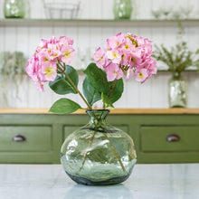 Load image into Gallery viewer, Swell Vase in Green Glass - James & May