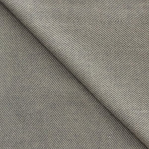 XL Herringbone Lambswool Blanket in Smoke - James & May