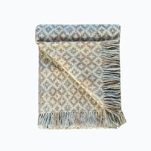 Load image into Gallery viewer, Fretwork Blanket in Stone