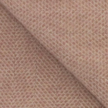 Load image into Gallery viewer, Beehive Wool Blanket in Pink - James &amp; May