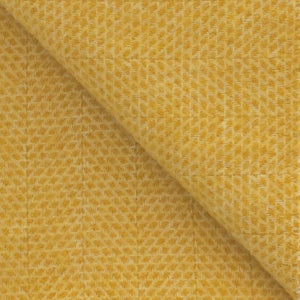 Beehive Wool Blanket in Yellow - James & May