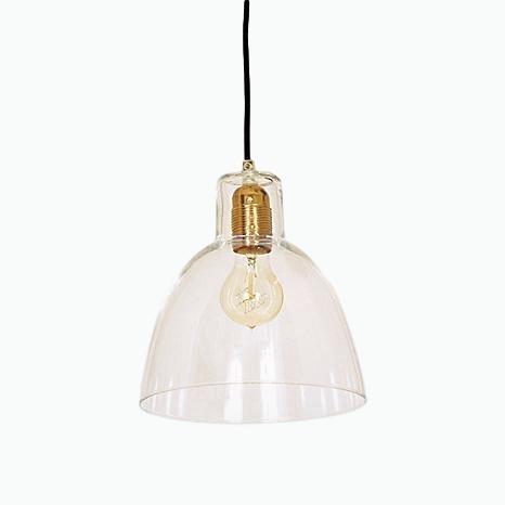 Clear Glass Pendant Light - James & May