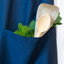 Load image into Gallery viewer, Cotton Apron in Indigo - James &amp; May