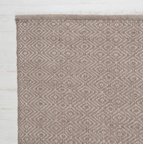 Diamond Rug in Dormouse - James & May