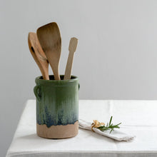 Load image into Gallery viewer, Dipped Jar in Blue &amp; Green - James &amp; May