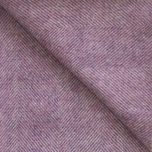 Load image into Gallery viewer, Herringbone Wool Blanket in Heather - James &amp; May