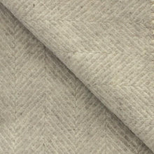 Load image into Gallery viewer, Fishbone Wool Blanket in Silver Grey - James &amp; May