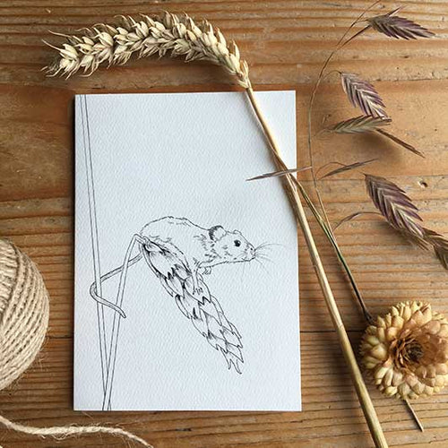 Harvest Mouse Notecard - James & May