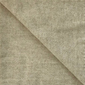 Herringbone Wool Blanket in Barley - James & May