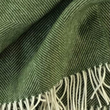 Load image into Gallery viewer, Herringbone Wool Blanket in Cooking Apple - James &amp; May