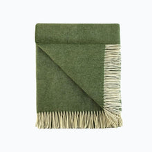 Load image into Gallery viewer, Herringbone Wool Blanket in Cooking Apple - James &amp; May