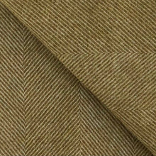 Load image into Gallery viewer, Herringbone Wool Blanket in Old Gold - James &amp; May