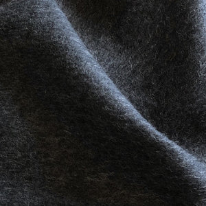 Lambswool Scarf in Charcoal Grey - James & May