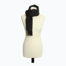 Load image into Gallery viewer, Lambswool Scarf in Charcoal Grey - James &amp; May