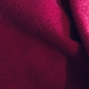 Lambswool Scarf in Cherry Red - James & May
