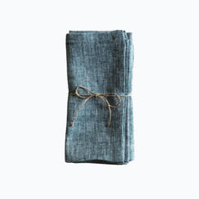 Load image into Gallery viewer, Linen Napkins in Kingfisher - James &amp; May