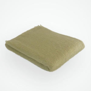 Mohair Throw in Sage - James & May