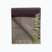 Load image into Gallery viewer, Ombre Alpaca Blanket in Mauve - James &amp; May