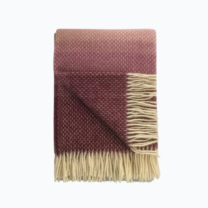 Ombre Wool Blanket in Heather - James & May
