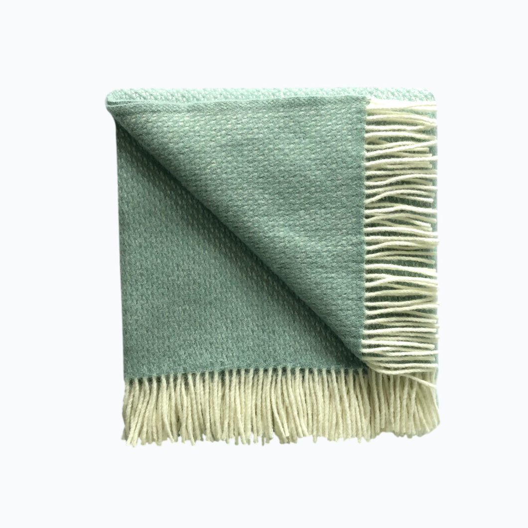 Shoreline Wool Blanket in Shoal - James & May