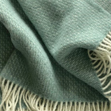 Load image into Gallery viewer, Shoreline Wool Blanket in Shoal - James &amp; May