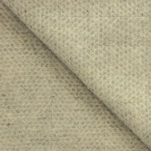 Load image into Gallery viewer, Beehive Wool Blanket in Silver Grey