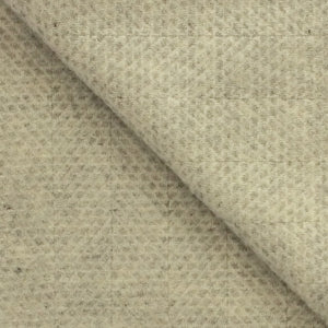 Beehive Wool Blanket in Silver Grey