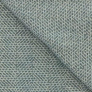Small Beehive Wool Blanket in Petrol Blue - James & May