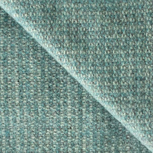 Small Illusion Wool Blanket in Spearmint and Grey - James & May