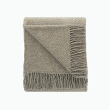 Load image into Gallery viewer, Small Wafer Wool Blanket in Silver - James &amp; May