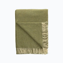 Load image into Gallery viewer, Lambswool Blanket in Sage - James &amp; May