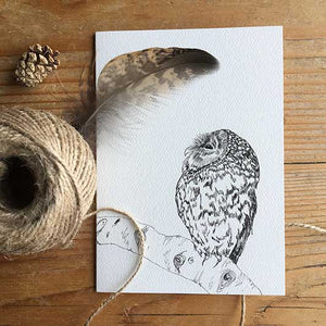 Tawny Owl Notecard - James & May